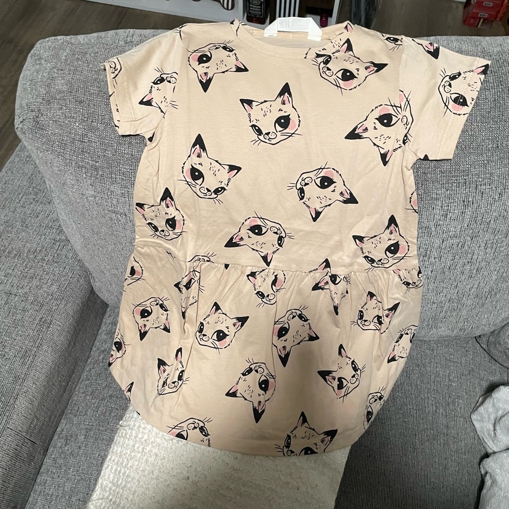 H&M girls tunic blouse